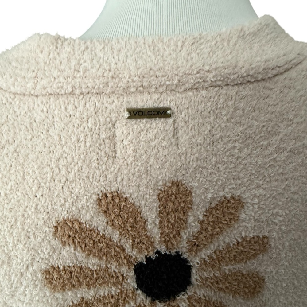 Volcom Dazie Fly By Floral Soft Cardigan Sweater - Picture 5 of 8